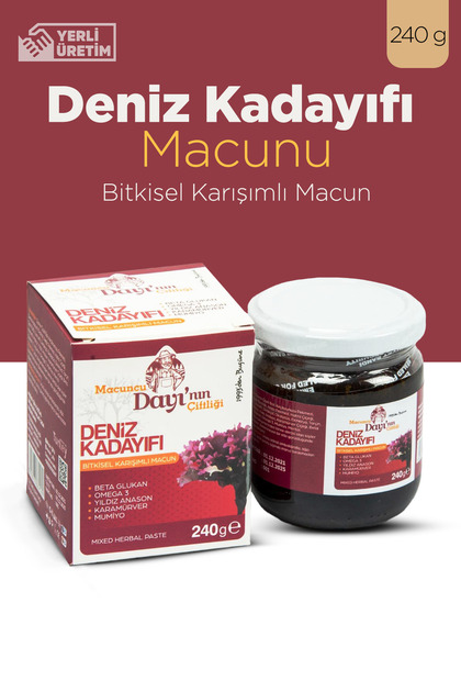Deniz Kadayıfı Macunu Beta Glukan Omega3 Karamürver Mumiyo Bitkisel İçerikli Macun 240g