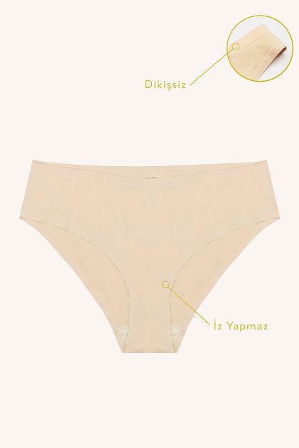 Skin Colored Cushy Non-Marking Panties