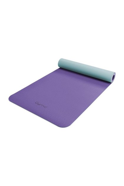 Ecological 6mm Tpe Yoga Mat Pilates Cushion Lilac Mint Green