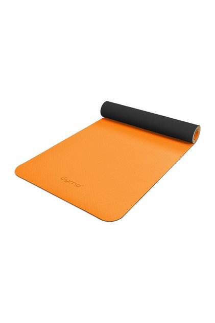 Ekolojik 6mm Tpe Yoga Matı Pilates Minderi Turuncu