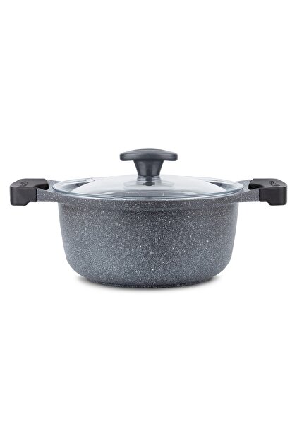 ThermoAD | Derin Tencere | Graneu Serisi | Gri | 20 Cm - Fiyatı