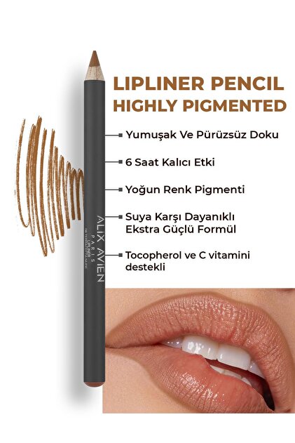 cosmeticとなっております Alix Avien Uzun Süre Kalıcı Dağılma Yapmayan Nemlendirici Dudak