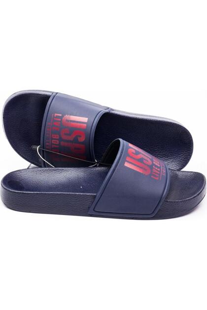 U.s.polo Assn.gusty Navy Blue Men's Slippers