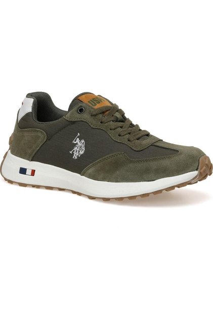 U.S. POLO ASSN COOPER 3FX KHAKI COMFORT CASUAL DAILY SPORTS SHOES