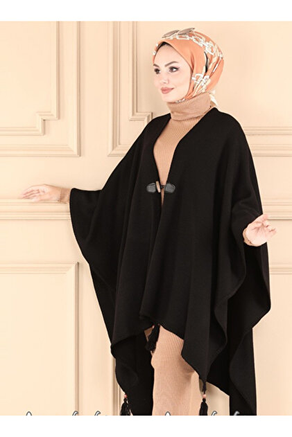 Çalikuşu Tri̇ko Poncho