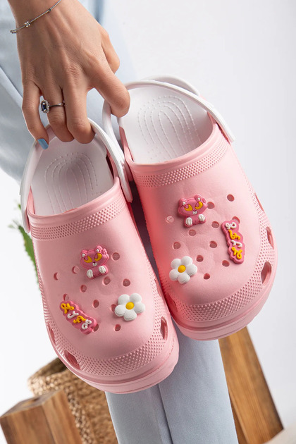 Smile Pink Hospital Slippers Nurse Slippers Doctor Slippers Cook Slippers Laboratory Sea Pool Sweaty
