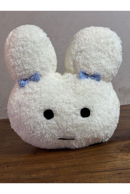Plush Rabbit Cushion Throw Pillow