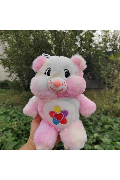 carebear beyaz peluş ayıcık 20cm care bear peluş