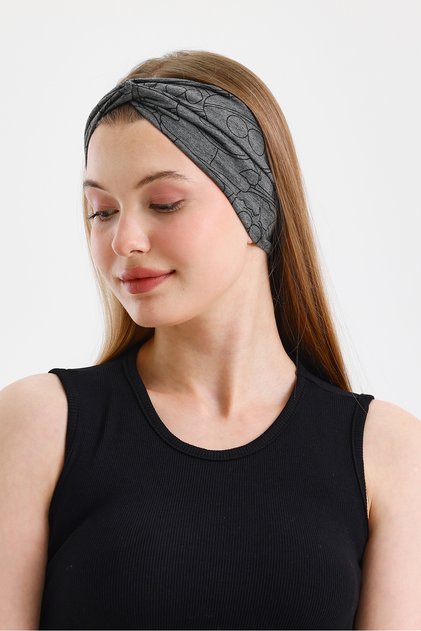 Women's Cross-Tied Cotton Combed Cotton, Anti-Slip, Soft, Flexible, Hair Band Bandana
