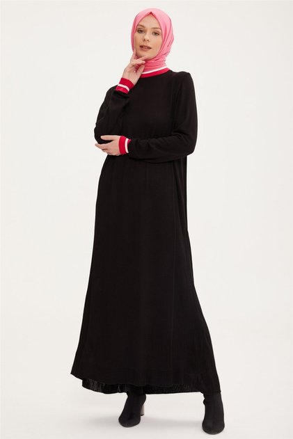 Elbise 22kd4243 Siyah