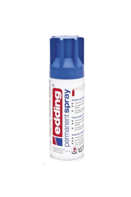 Akrilik Sprey Boya 200ml Mavi Mat E-5200