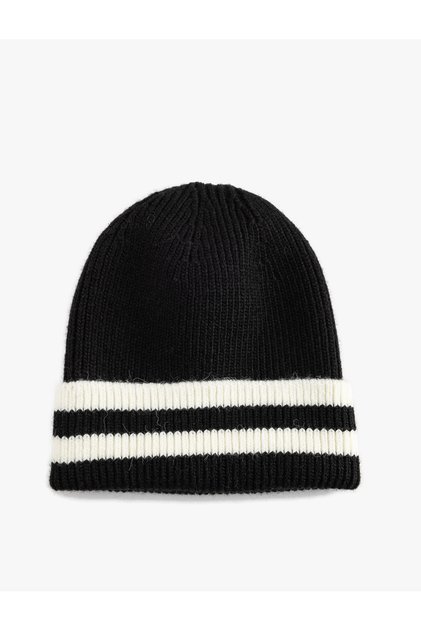 Striped Layered Beret