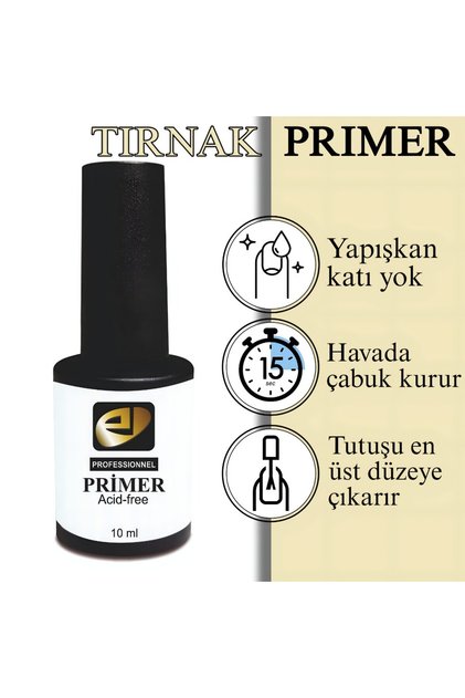 Tırnak Primer (ACİD-FREE) Asitsiz