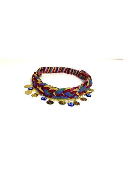 Black Navy Local Elastic Knitted Bandana