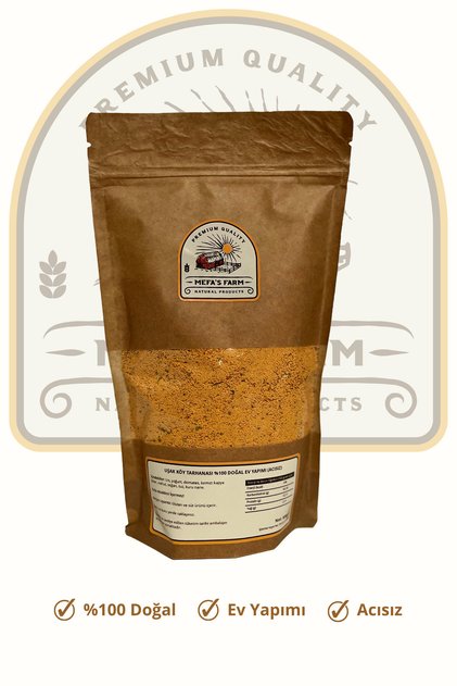 Uşak Köy Tarhanası %100 Doğal Ev Yapımı - 500gr. Acısız