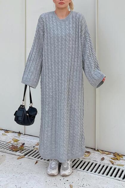 knitwear midi dress Handmade Wool Blend Dress | Black Midi Dress for Women