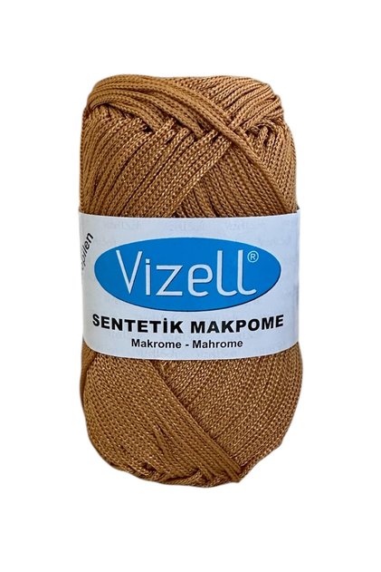 Polyester Makrome Ipi Supla Ipi Çanta Ipi Bileklik Ipi Polyester Makrome Ip 3no 1.5 Mm Safran
