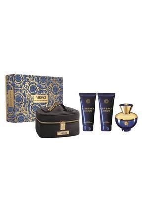 Versace Dylan Turquoıse Xmas Set (100MLEDT 100MLSG 100MLBL POUCH