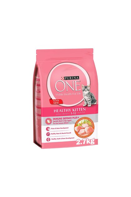 Healthy Kitten with Chicken Dry Cat Food - 2.7 Kg