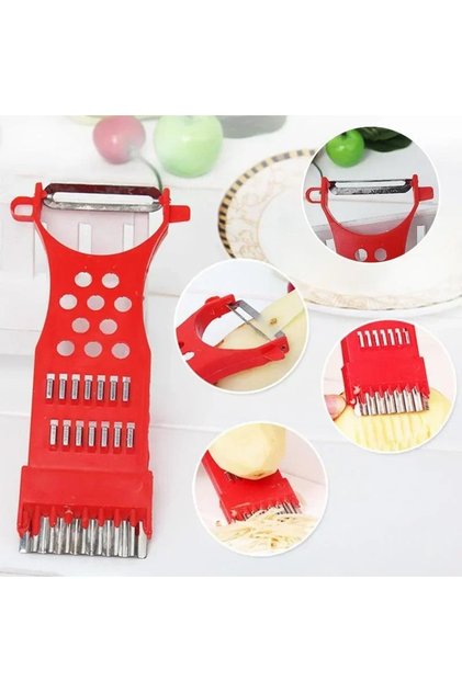 Julyane Cutting and Slicing - Peeling Grater Potato, Cucumber, Lemon and Carrot Vegetable Chopper