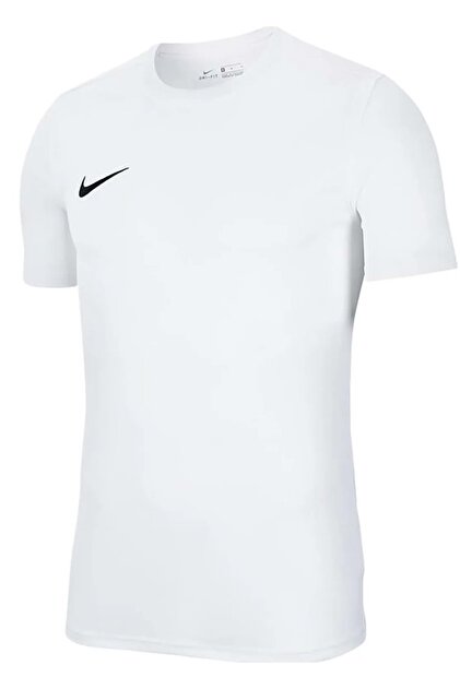 BV6708-103 Dri-Fit Park VII Jsy Ss Tişört Erkek Futbol Forması BEYAZ-SİYAH