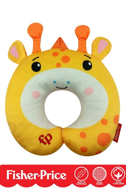 Yellow Giraffe Neck Pillow