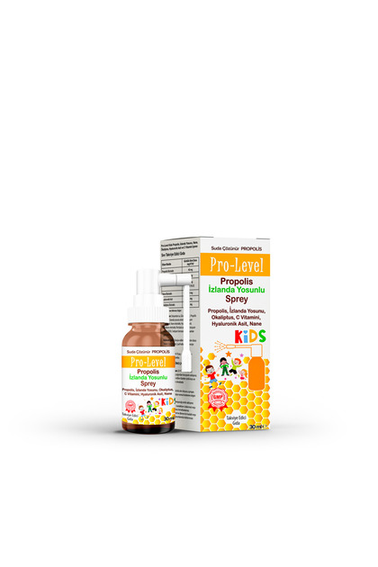 KİDS PROPOLİS VE İZLANDA YOSUNLU BOĞAZ SPREYİ 30 ML