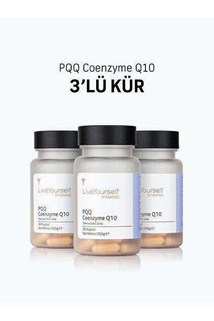 PQQ Coenzyme Q10 3 lü Kür