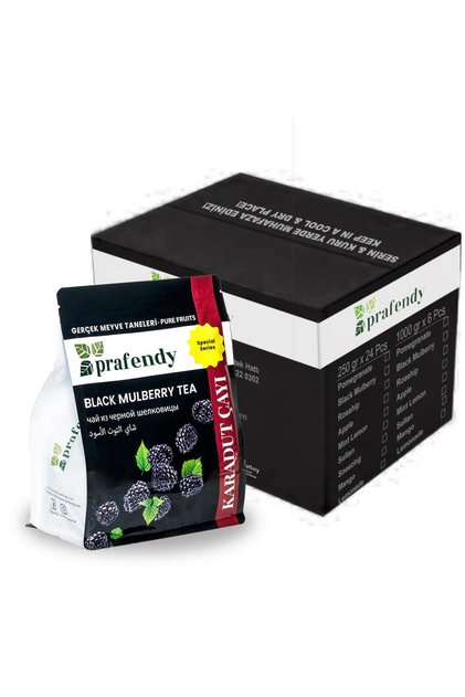 Wholesale Blackberry Tea with Real Fruit Seeds 1 kg X 6 Pcs.