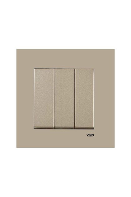 Viko Bronz Novella Trenda Üçlü Anahtar (MEKANİZMA DAHİL) (VK-92005268)