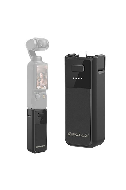 DJI Osmo Pocket 3 Puluz Yüksek Kapasiteli 2800mah Bbatarya (SİYAH