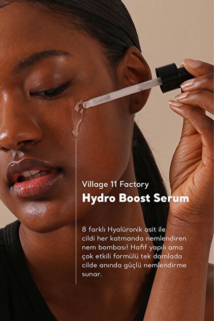 Village 11 Factory Hydro Boost - Vegan Nem Bombası Yaşlanma