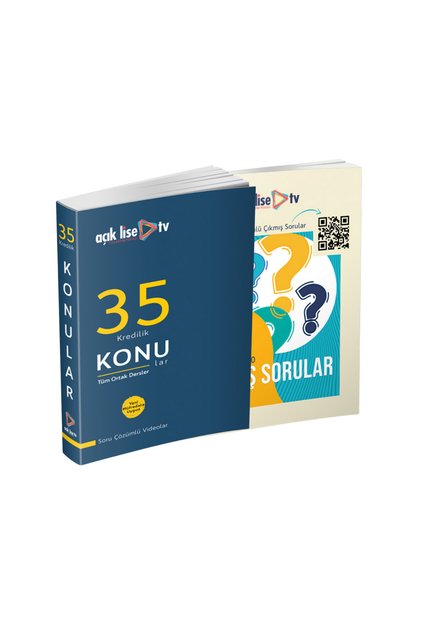 Açık Lise Ortak Dersler Konu Anlatımı Çıkmış Sorular Seti - Güncel Müfredat