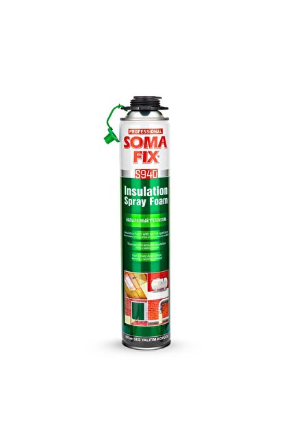 Somafix 910 gr / 850 ml Tabancalı Isı Ve Yalıtım Köpük ( .s940