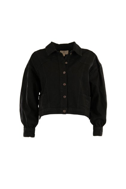 Polly Siyah Denim Ceket