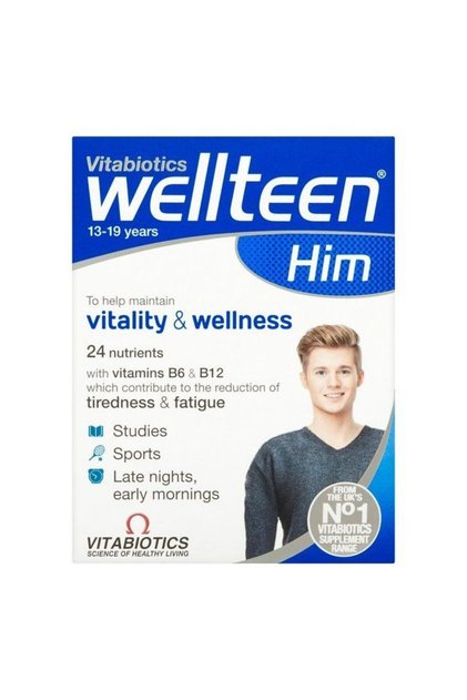 Wellteen Vitality & Wellness Him, 30 Tablets