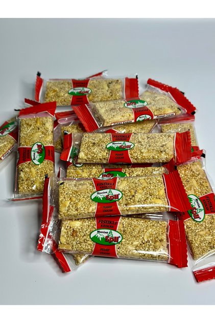 Yer Fıstıklı Susamlı Krokan 30GR/30Adet – Efsanevi Çıtırlık ve Zengin Lezzet