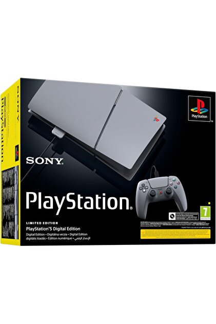 Sony Playstation 5 Digital D Chassis 30. Yıl 1 TB Oyun Konsolu Gri