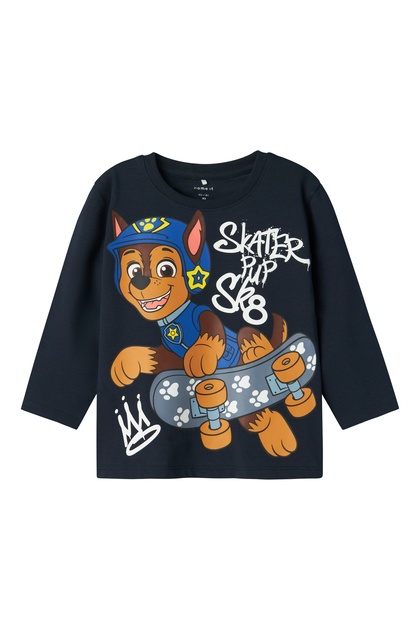 Pawpatrol Ls Nreg Top Box Cplg Navy Blue - 13236303