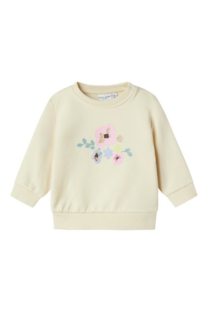 Nbfvrillie Ls Beige Sweat Box - Bru 13226050