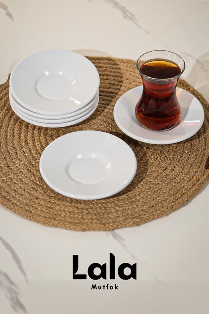 طبق شاي جوزدي (6 قطع، مقاوم للكسر)