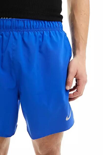 Challenger Dri Fit 5'' Inch Brief Lined Running Shorts Slip Astarlı Koşu Şortu Mavi