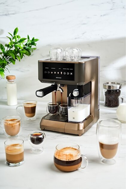 Karaca MyCaffe Barista S10 Entegre Süt Hazneli Otomatik Espresso