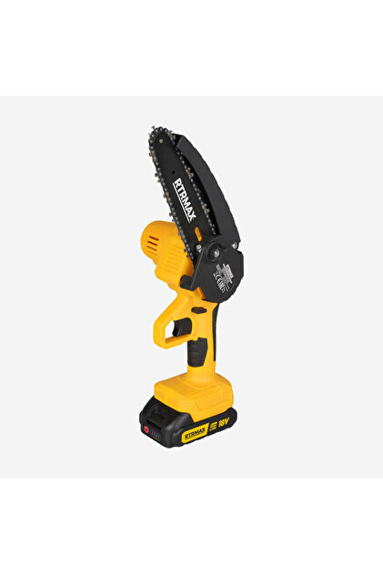 Rtrmax RTM9122 AKÜLÜ BUDAMA TESTERESİ 150 MM KÖMÜRSÜZ 18V 2x2 AH