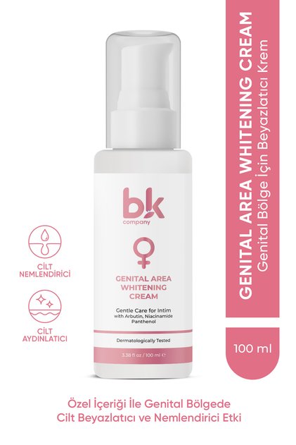 Genital Bölge Beyazlatıcı Bakım Krem 100 ml