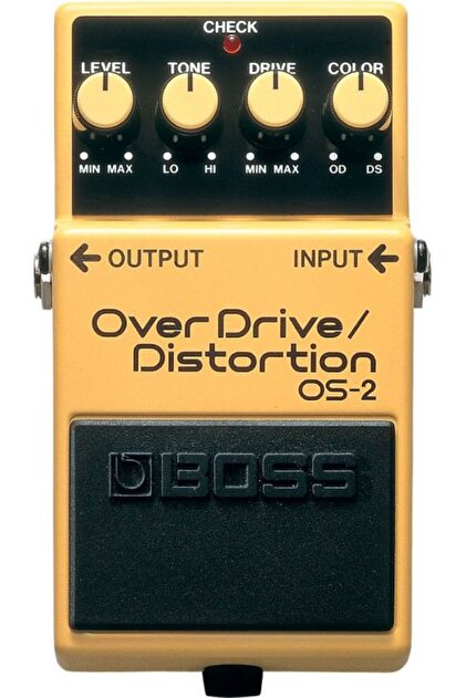 ギター BOSS OS-2 Over Drive/Distortion BOSS OS-2 OverDrive-Distortion Compact Pedal - Fiyatı, Yorumları