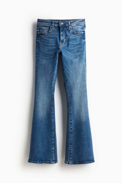 Flared Ultra High Jeans