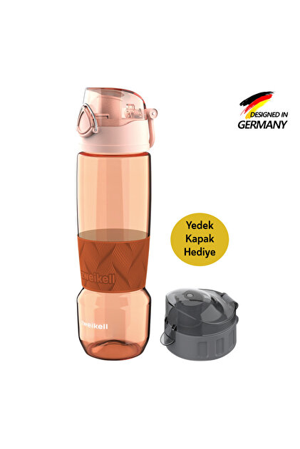 zweikell Rosso Switch Rose Bpa Içermez 650 ml Tritan Kırılmaz
