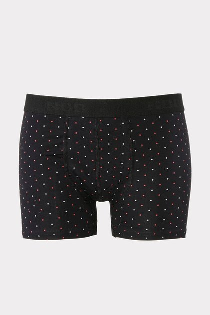 Black Dot Pattern Boxers