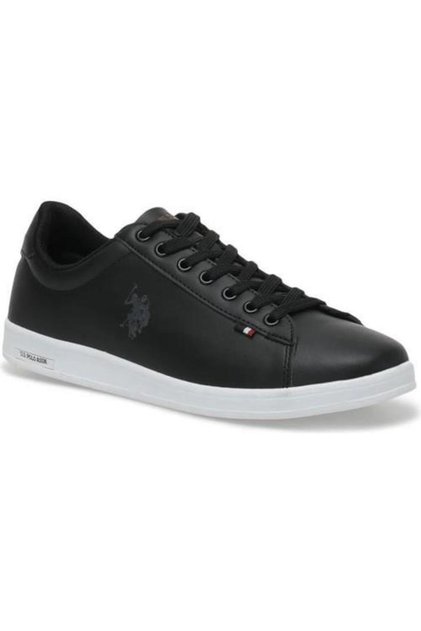 U.S.Polo Assn Franco 3Fx Black White Comfort Casual Daily Sports Shoes